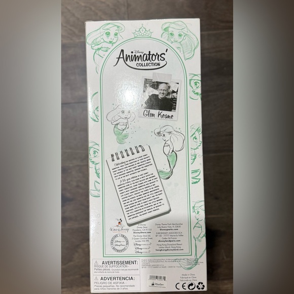 Disney Animators Collection Ariel Doll, New in Box - Picture 4 of 7